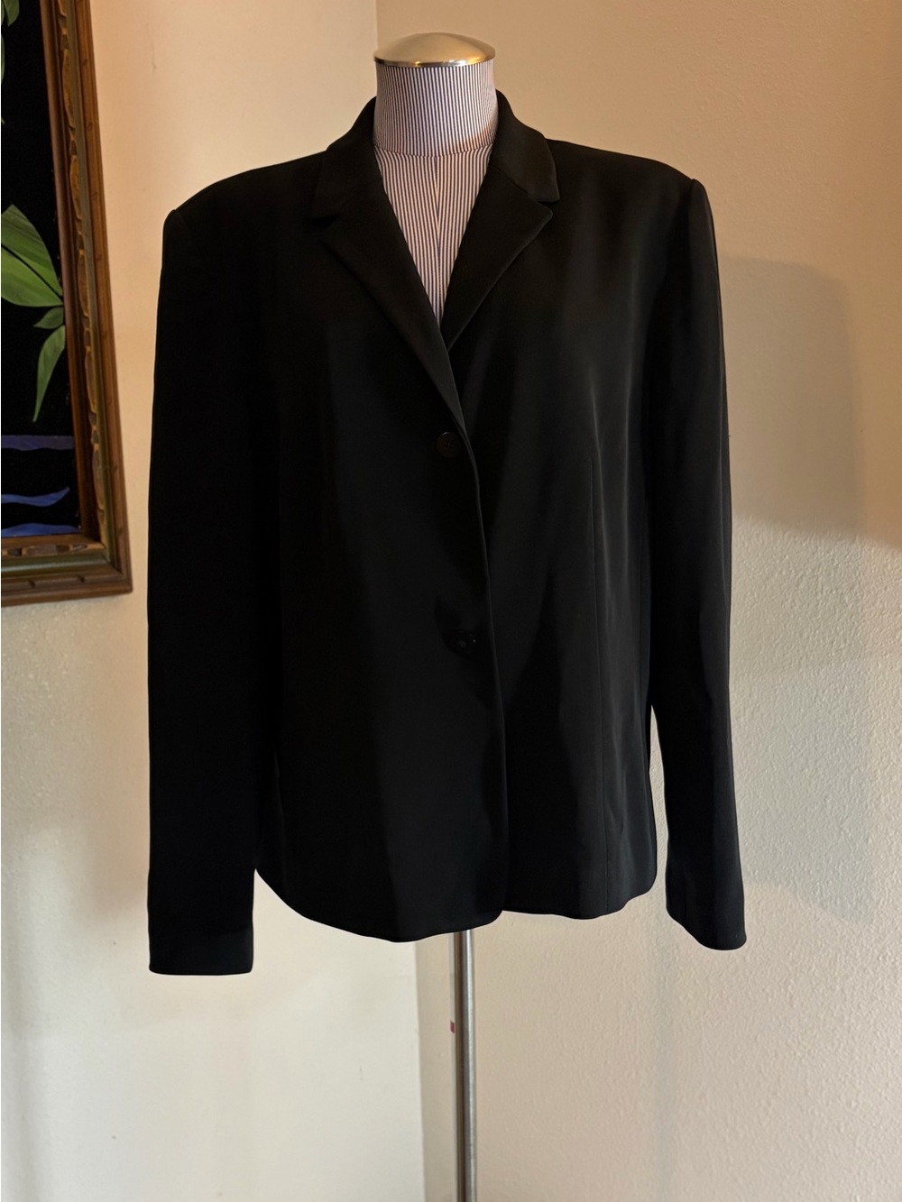 Classic Black Women's Blazer Jacket